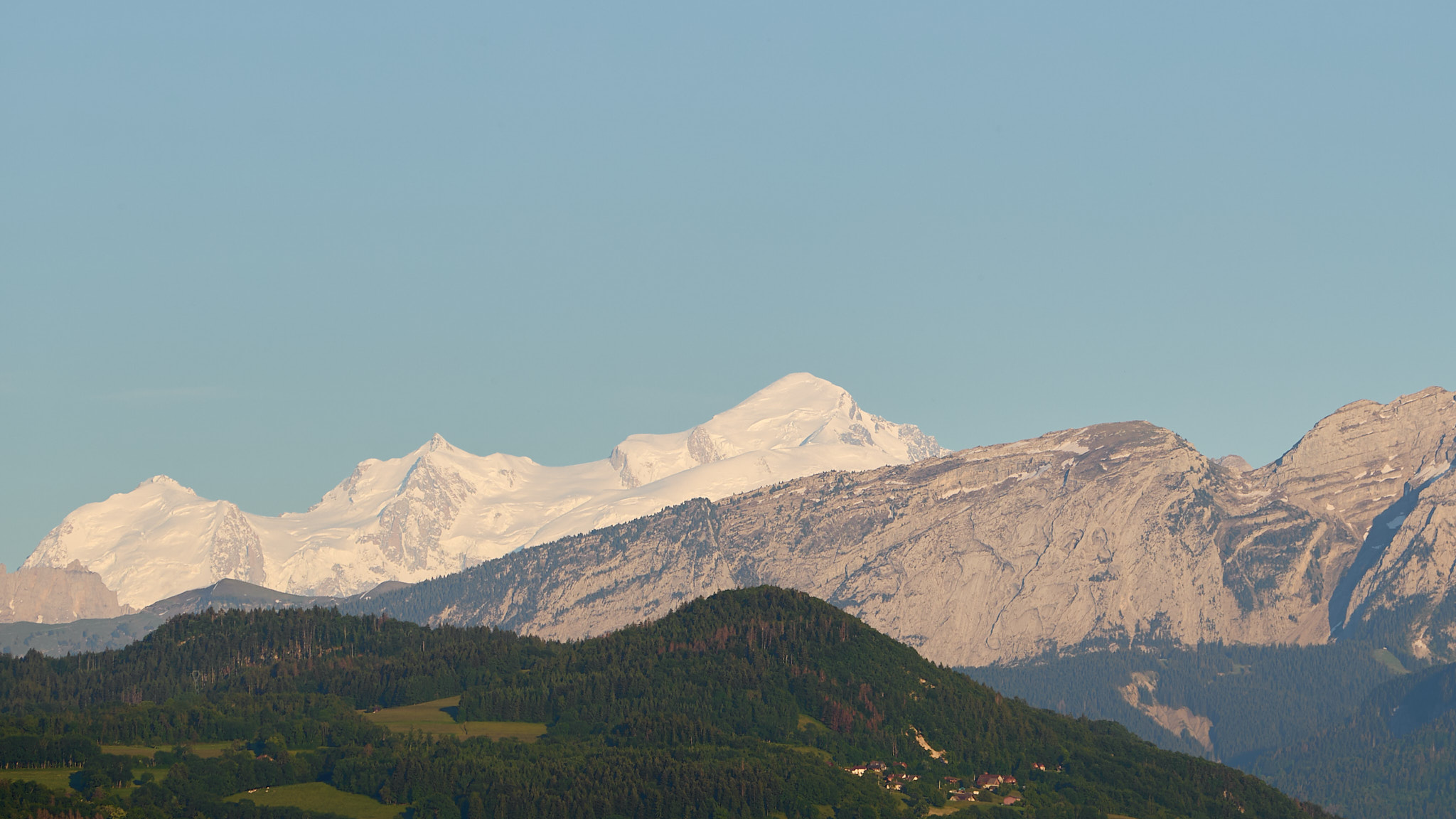 Portrait en montagne